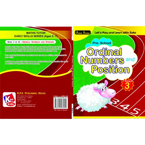 Pre-School Ordinal Numbers and Position (Book 3)